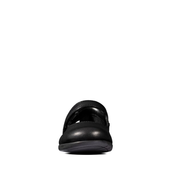 Clarks Girls Scala Pure Toddler School Shoes Black | CA-1675980